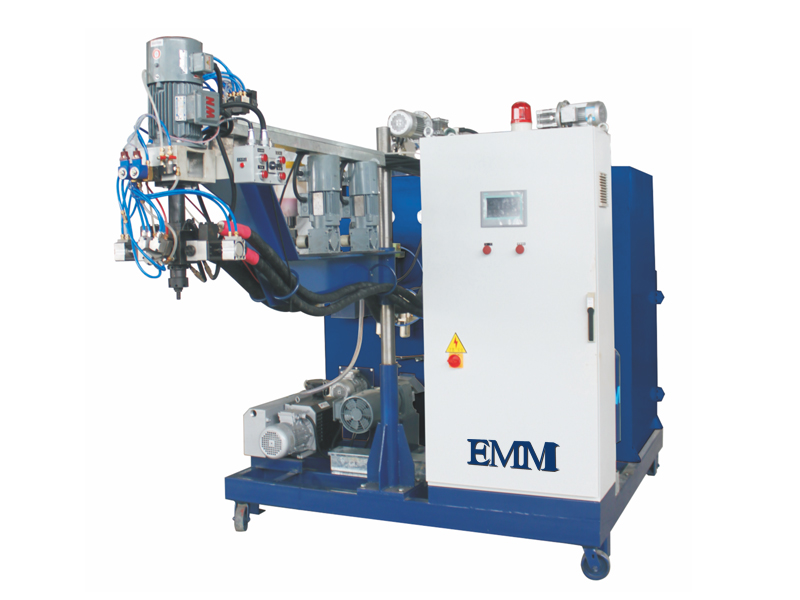 EMM106 pu elastomer casting machine ສໍາຫລັບລໍ້ polyurethane