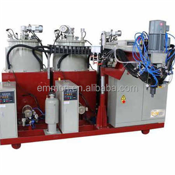 Pneumatic Low Pressure PU Foaming Pouring Sole Injection Molding Machine for Shoe Sole